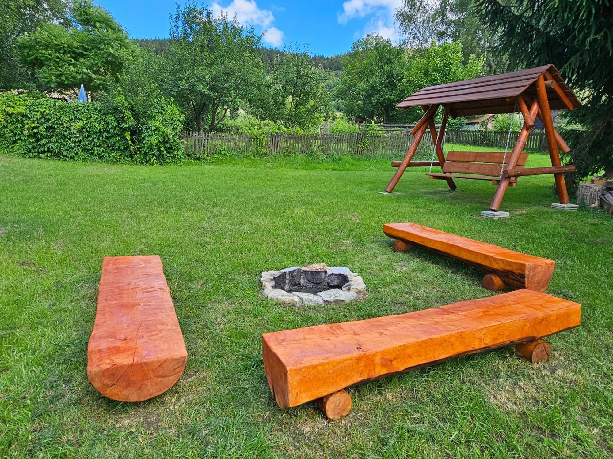 Apartman Bila Voda Červená Voda Exteriör bild