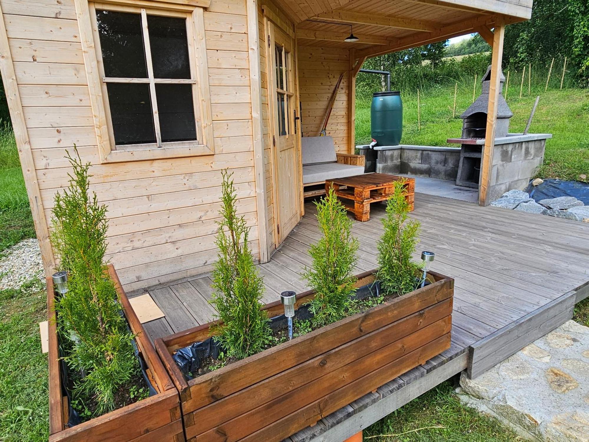 Apartman Bila Voda Červená Voda Exteriör bild